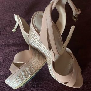 Brand new sexy Aldo wedge high heel shoes.